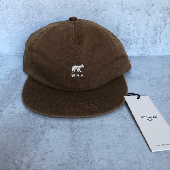 Will + Bear Little Ranger Brown Cap One Size - Picture 1 of 9